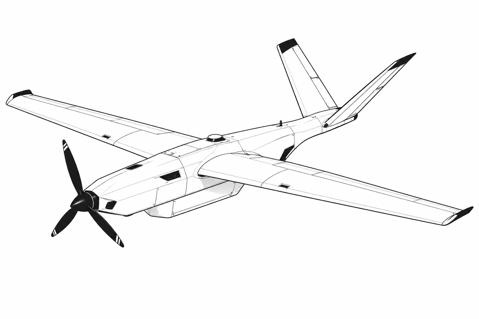 Backfire K1 military drone profile image